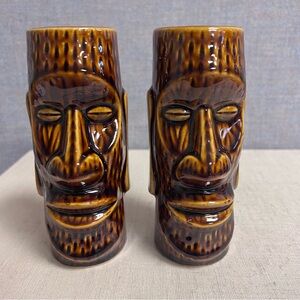 VTG Orchids Of Hawaii Tiki Mug R73 Japan Set Of 2 NEW